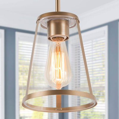 Dejuan 1 - Light Gold Unique/Statement Pendant