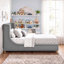Lit plateforme tapissier en velours-41196440-131275574