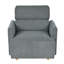 Chaise surdimensionnée avec repose-pieds avec rangement-389592265