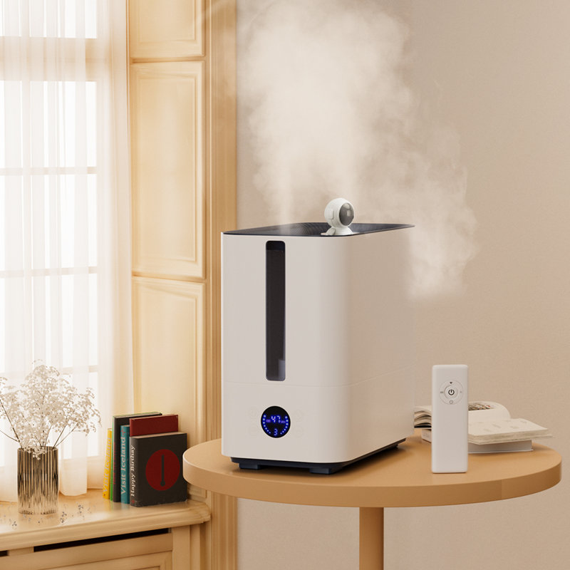 Nano humidificateur 9,8 L, longue durée, faible bruit et arrêt automatique