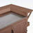 Outdoor Kitchen Island with Wheels,Rolling Patio BBQ Cart with Stainless Steel Top and Multiple Storage Options-125761042