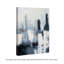 «Gray Matter Canvas», art abstrait bleu par Art Remedy-107455684-107455692