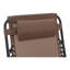 Chaise inclinable zéro gravité avec coussin-1094632634