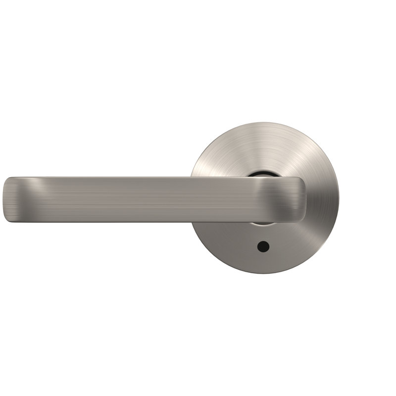 Serrure à clybourn avec kinsler rose anti-rotation, Nickel satiné