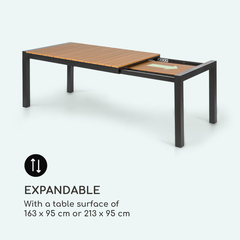 Rectangular 8 -Person 213Cm L Garden table, Teak