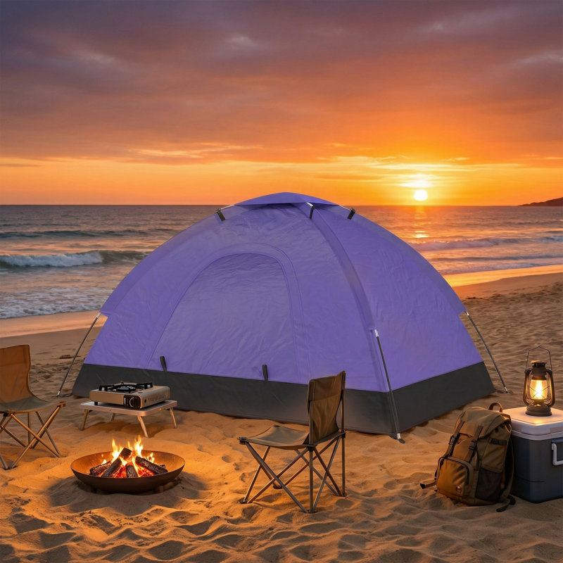2 Person Tent, Light Purple