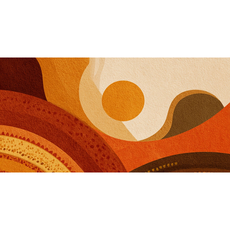 Art mural sur toile Radiant Sun, H 20 po x l 40 po
