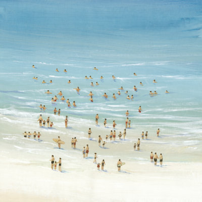 Ocean Swim II by Tim OToole - Wrapped Canvas Painting