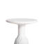 Sunday Concrete Side Table, Low, White-510103830