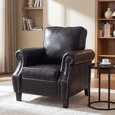Cohligan Faux Leather Club Chair