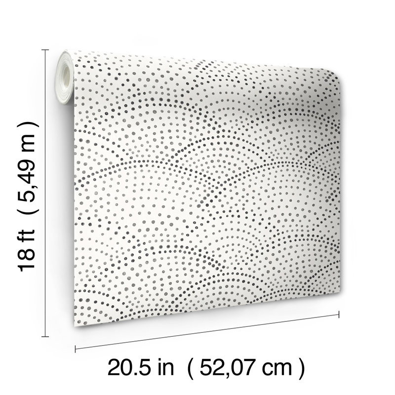 Rouleau de papier peint semi-lustré L 18 pi x l 20,5 po Alvinholmes