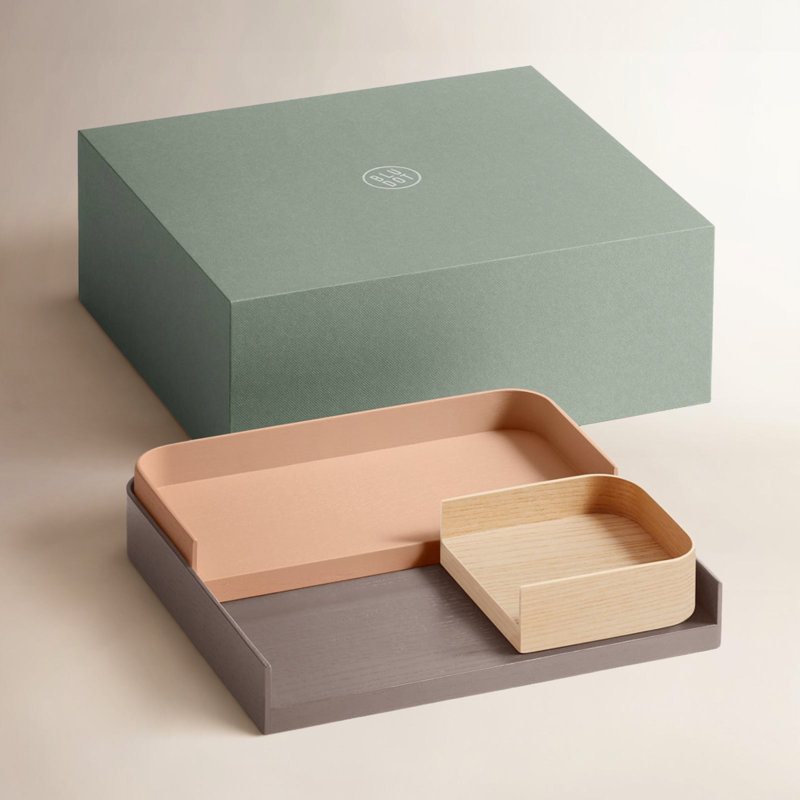 Plateau de rangement pour bijoux Odds, Mélange naturel