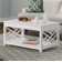 Lund 36" Wooden Rectangular Coffee Table with 1 Shelf