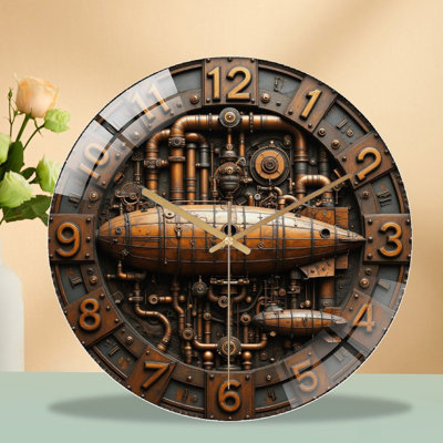 Horloge murale Steampunk