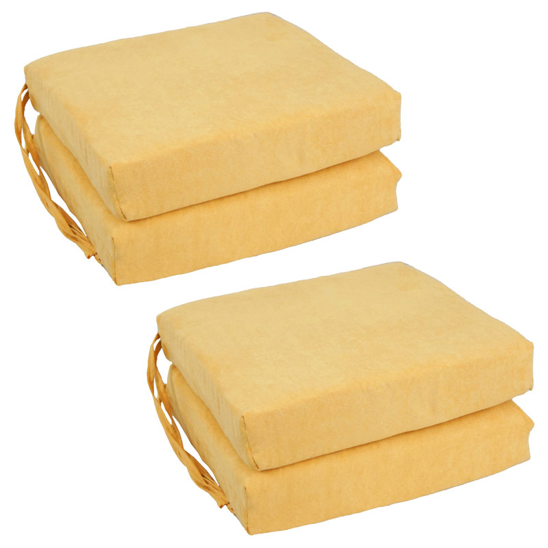 Outdoor 3'' Seat Cushion, Lemon