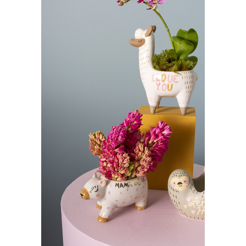 Pot à fleurs en céramique Cullompt