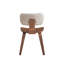 Ensemble de 2 chaises d'appoint Casson White Boucle 7