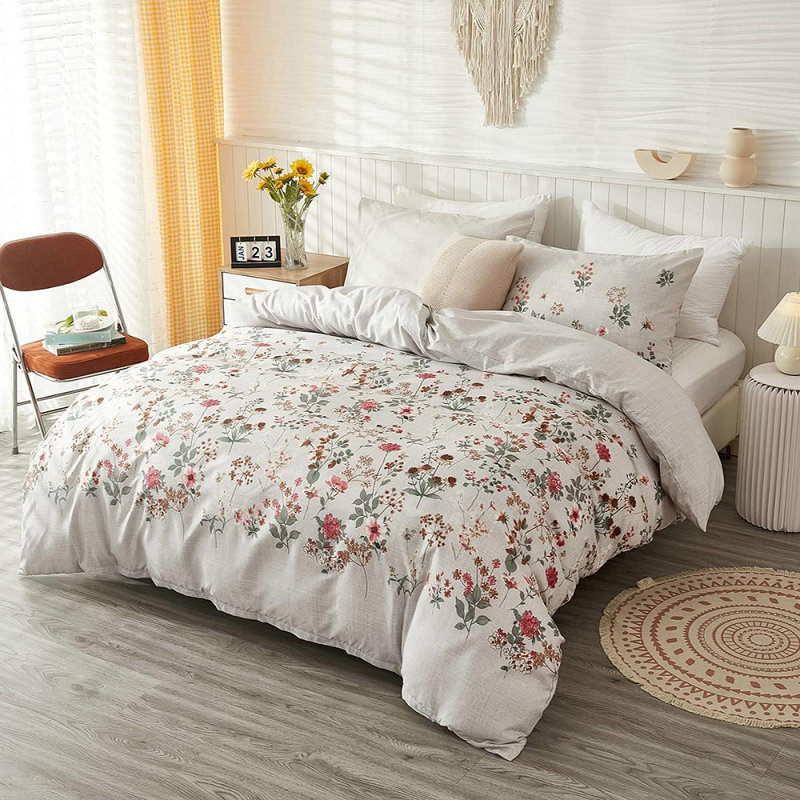 W-QD1869 Literie, Housse de couette pour très grand lit