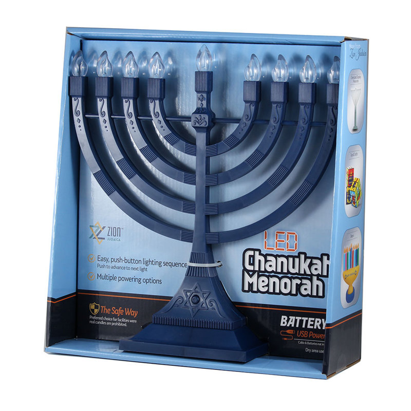 Plastic Menorah