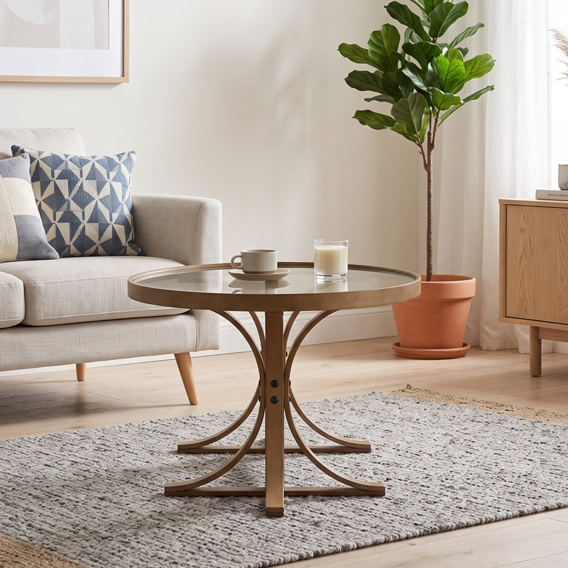 Table basse en noyer massif M 44 po x H 19 po x P 31 po Matsue, Walnut