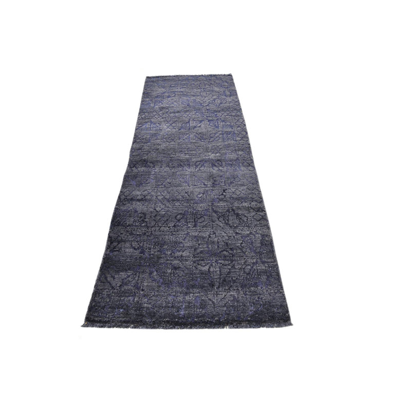 Tapis de couloir gris graphite Judy