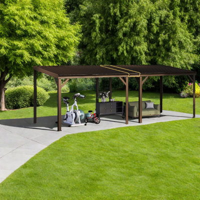 Sturdy Steel Canopies & Gazebos(must Include Frame), 12x16 Modern Patio