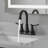 Modern Bathroom Sink Faucet with Pop Up Drain and 2 Handles-120650250