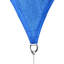 Auvent bleu en toile 24 pi x 24 pi pour terrasse de jardin
