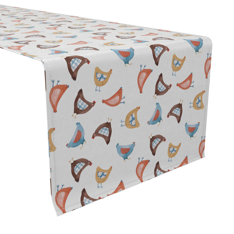 Rectangular Cotton Twill Table Runner