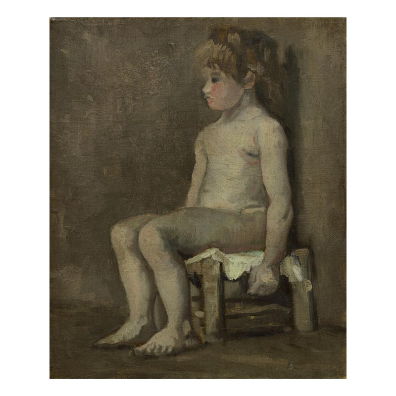 «Nude Girl» par Vincent van Gogh - Impression sur giclée, H 40 po x l 32 po