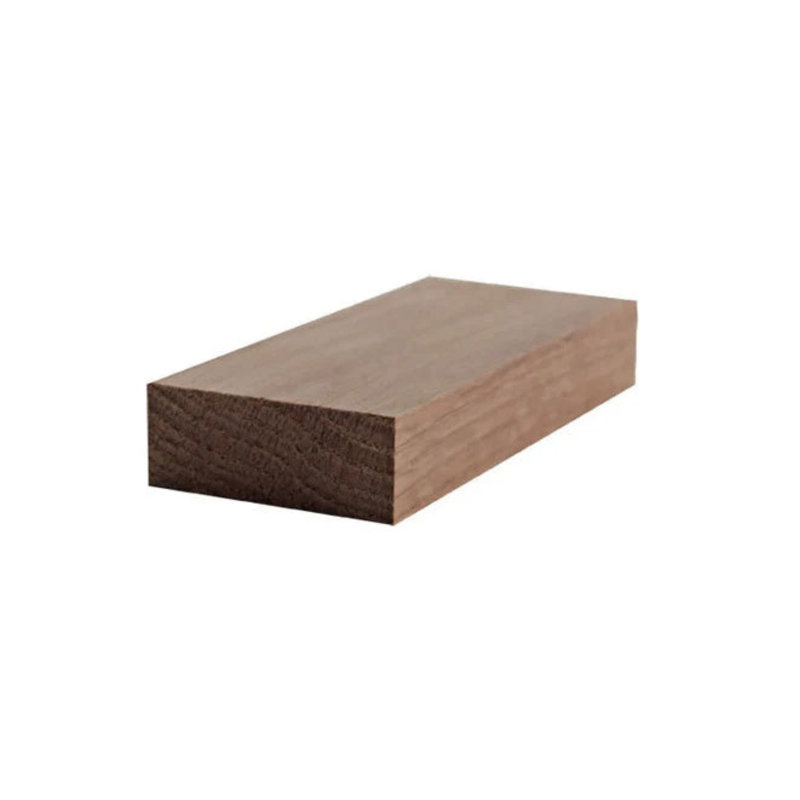 Moulure carrée de 2 po de largeur x 3/4 po EWCA51. Sans finition, H 0,75 po x l 2 po x P 42 po, Chêne blanc