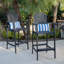 Ensemble de 2 tabourets de bar Adirondack d'extérieur-1425305272