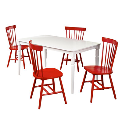 Toccoa Solid Wood Dining Set