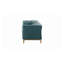 Burnham Velvet 3 Seater Sofa-1160834372