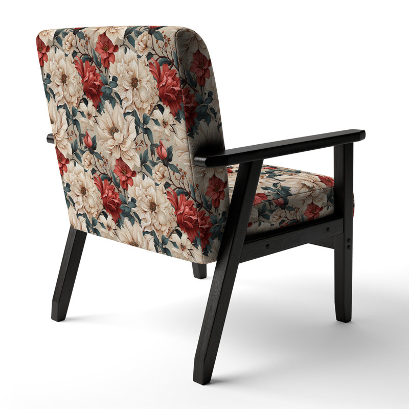 Fauteuil d'appoint rembourré Vintage