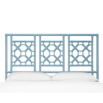 Lattice Back Platform Bed