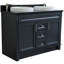 Ensemble de meuble-lavabo double 49 po Rouleau-1294142522