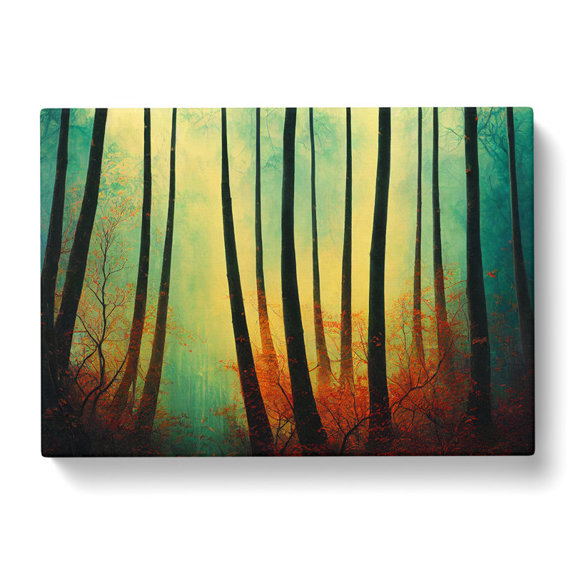 A Mesmerising Forest - Wrapped Canvas, 40cm H x 60cm W x 3cm D