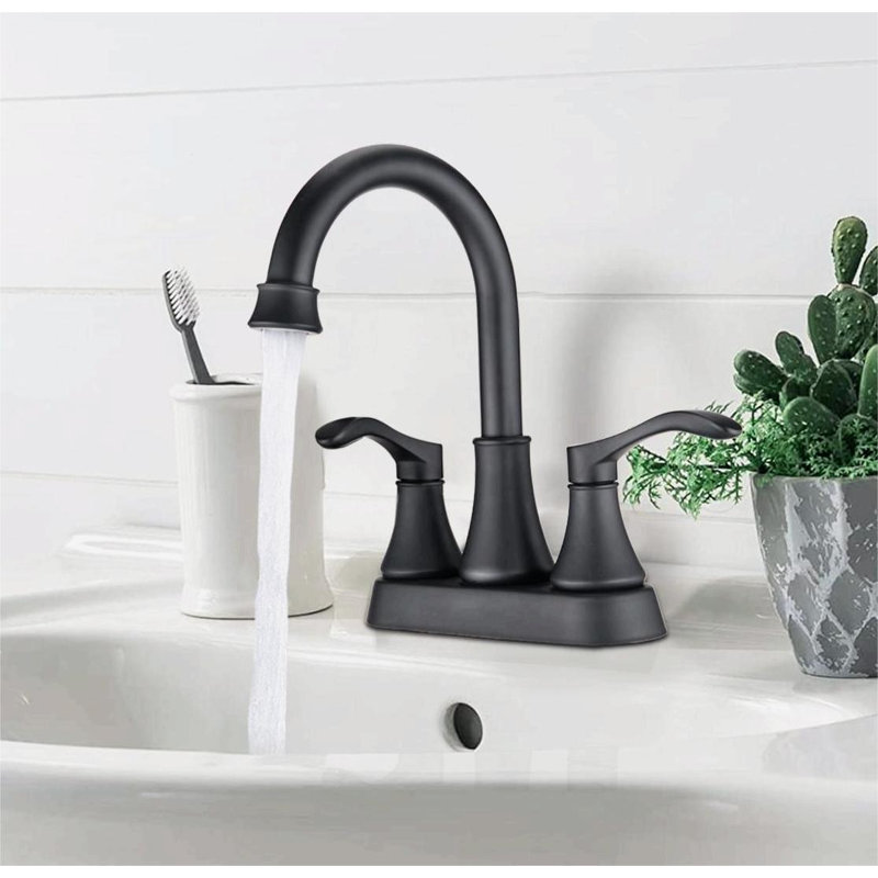 Robinet de salle de bain à ensemble central avec bonde