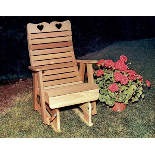 Fauteuil oscillant à coeurs royal country