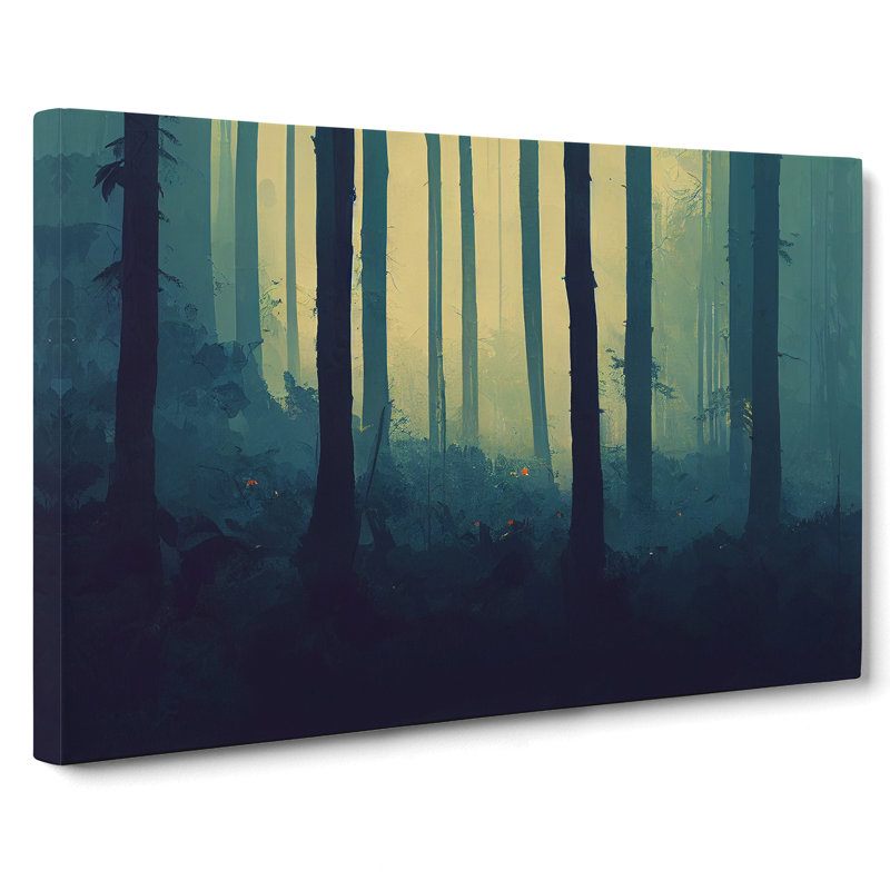 A Spectacular Forest - Wrapped Canvas, 35cm H x 50cm W x 3cm D