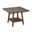 Table de rassemblement brune