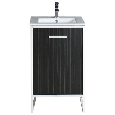 Ensemble de meuble-lavabo simple 20 po Saray