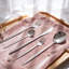 Stainless Steel 90 Pieces Flatware Set-127582461