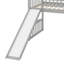 Lit mezzanine simple avec glissoire et échelle