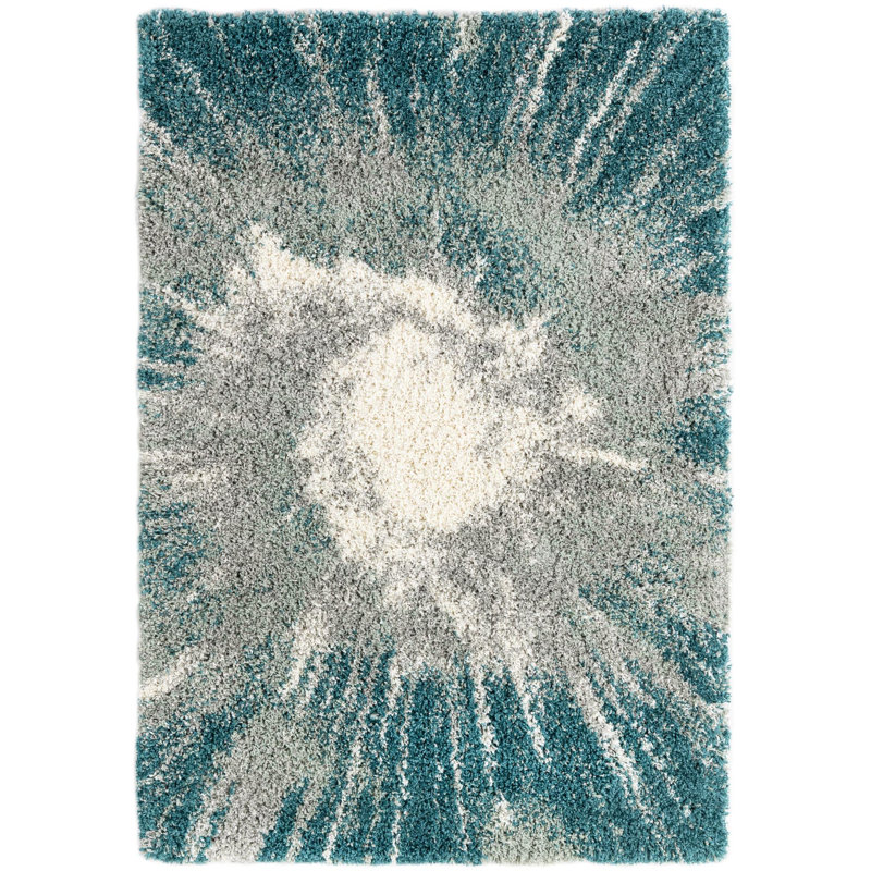  Velvet Soft Touch Shag Rug, Rectangle 4'1" x 6'1"