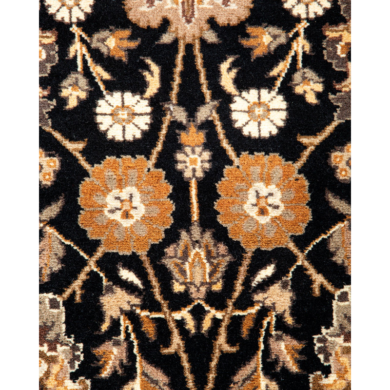 Classic One-of-a-Kind 3' 1" x 10' 5" Hand Knotted Area Rug