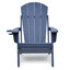 Ensemble de 2 chaises pliantes pour l'extérieur Adirondack