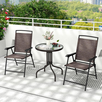 Bevard 3 Piece Bistro Set by Wade Logan
