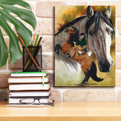 Lusitanien sur toile par Barbara Keith